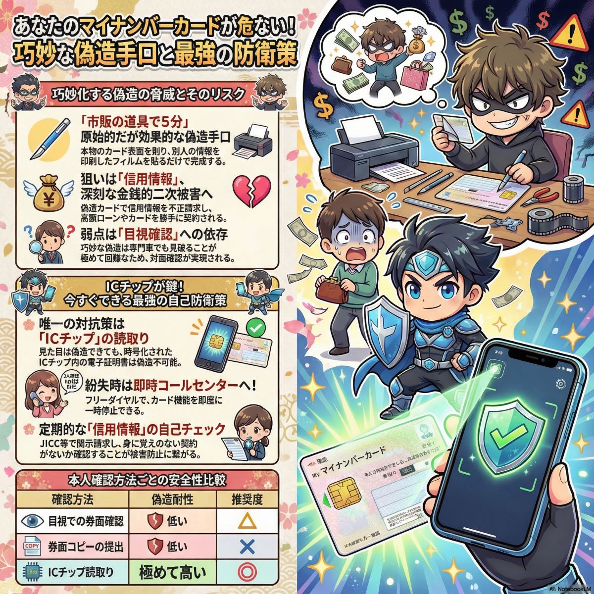 中国人がマイナンバーカードを偽造し個人情報を収集