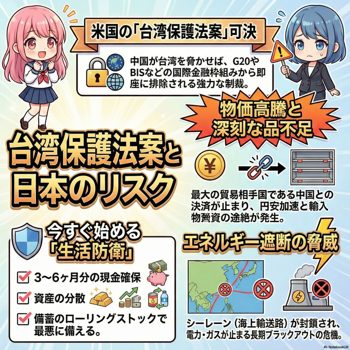 日本！日本人の生活を直撃する３つの盲点と回避術