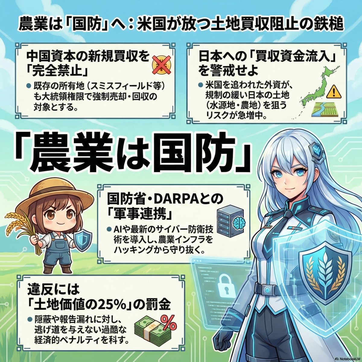 なぜ農業政策に国防省やDARPAが関わるのか?