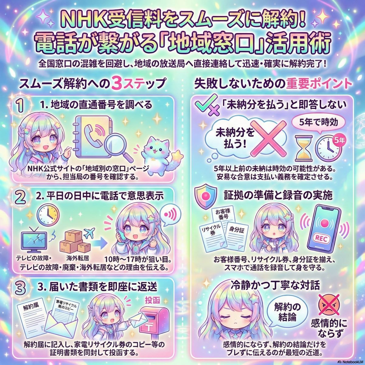 なぜ解約の理由を「テレビの廃棄」など明確にするのですか?