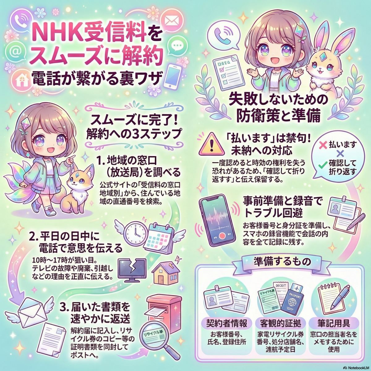 なぜ未納がある場合は特に慎重な対応が必要なのですか?