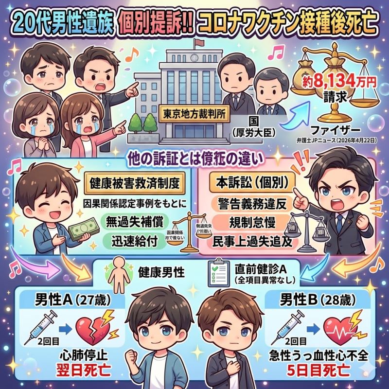 東京地裁への提訴の概要