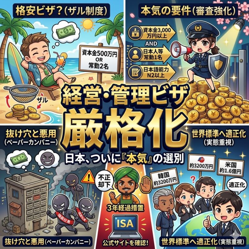 🔍 「経営・管理ビザ」って何？——知らない人向けに30秒で