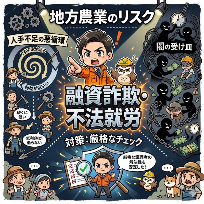 他の地域でも考えられるリスク