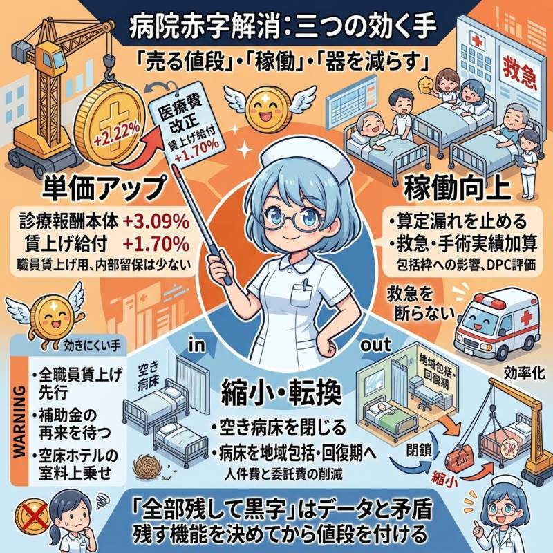 【病院の赤字】のよくある質問（FAQ）