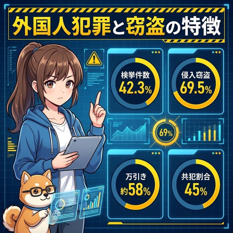2025年の日本でのベトナム人による犯罪の増加と特徴